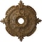 Ekena Millwork Benson Classic Medallion (Canopies up to 6 1/2"), 28 3/8"OD x 3 3/4"ID x 1 5/8"P, Rubbed Bronze CM28BERZS - alternate 1